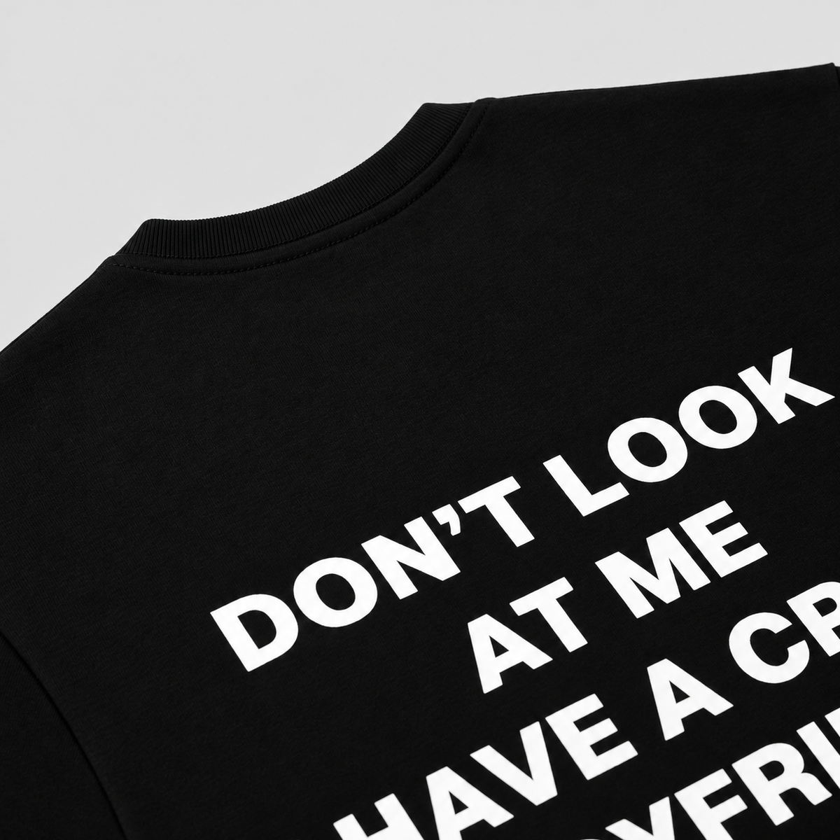 Crazy Boyfriend Black T-Shirt
