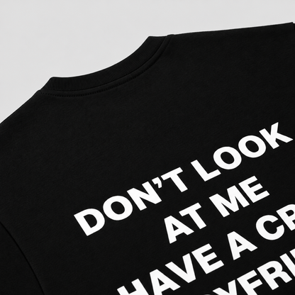Crazy Boyfriend Black T-Shirt