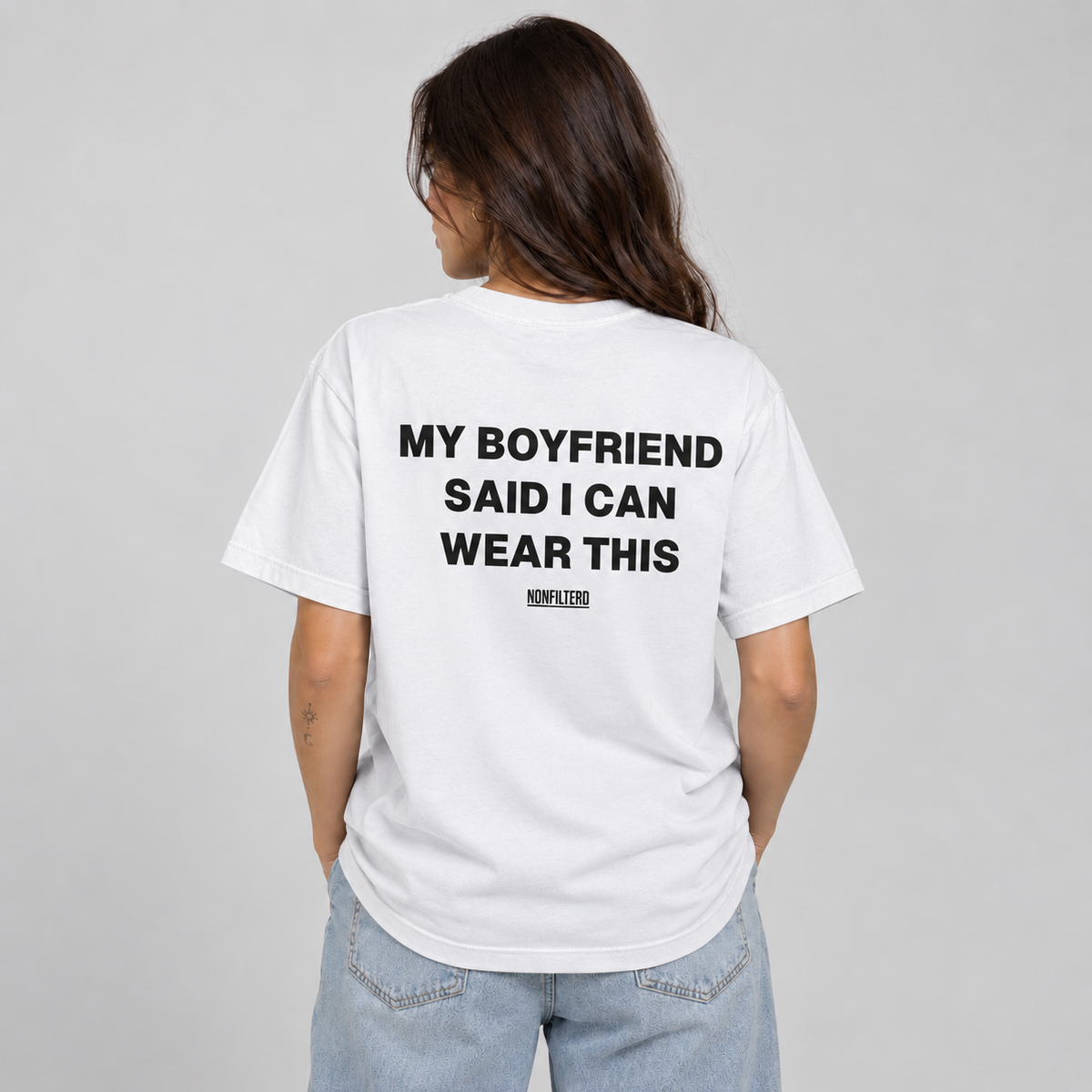 MY BOYFRIEND SAID I CAN WEAR THIS
