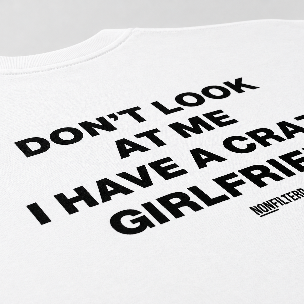 Crazy Girlfriend - T-shirt blanc