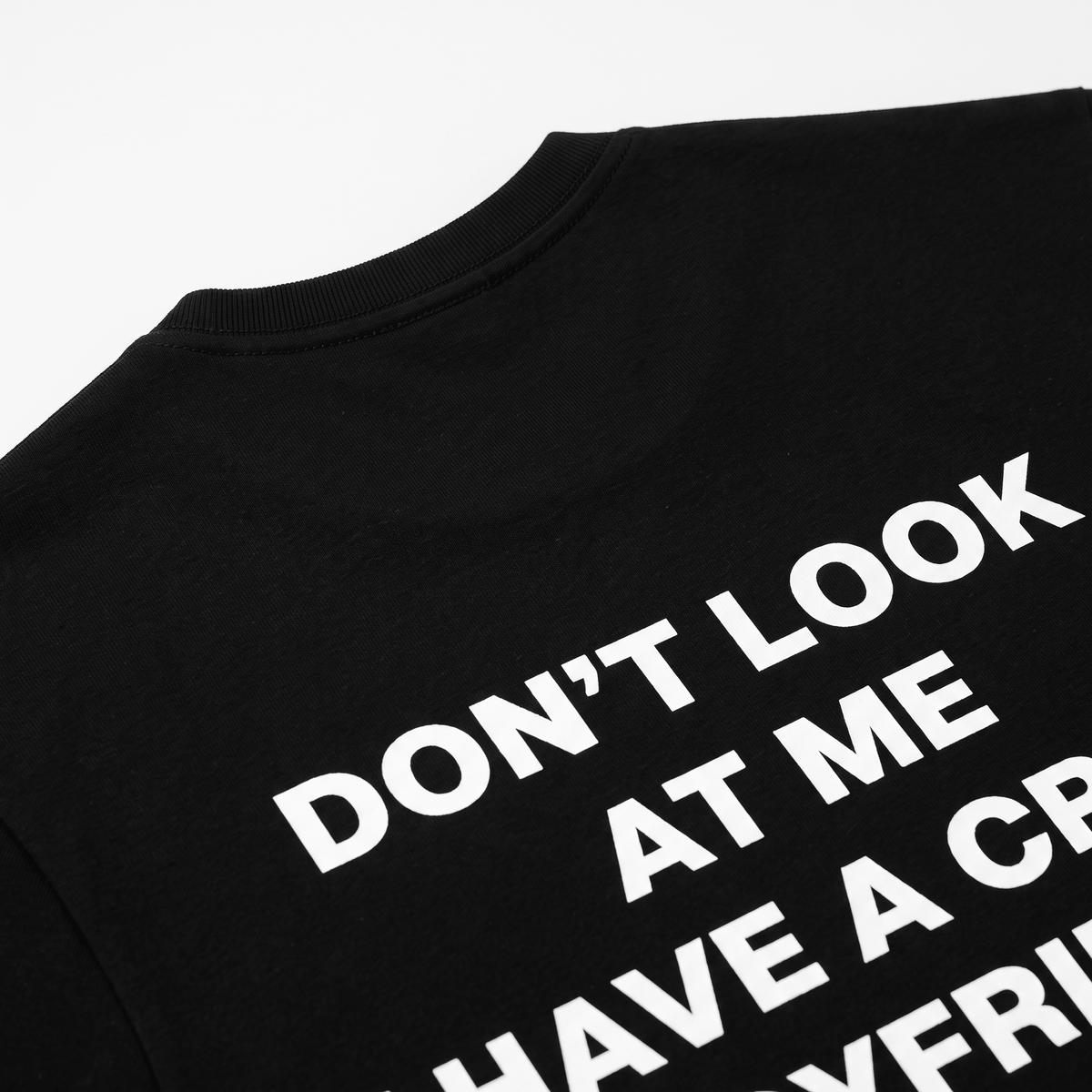 Crazy Boyfriend Black T-Shirt - Nonfilterd