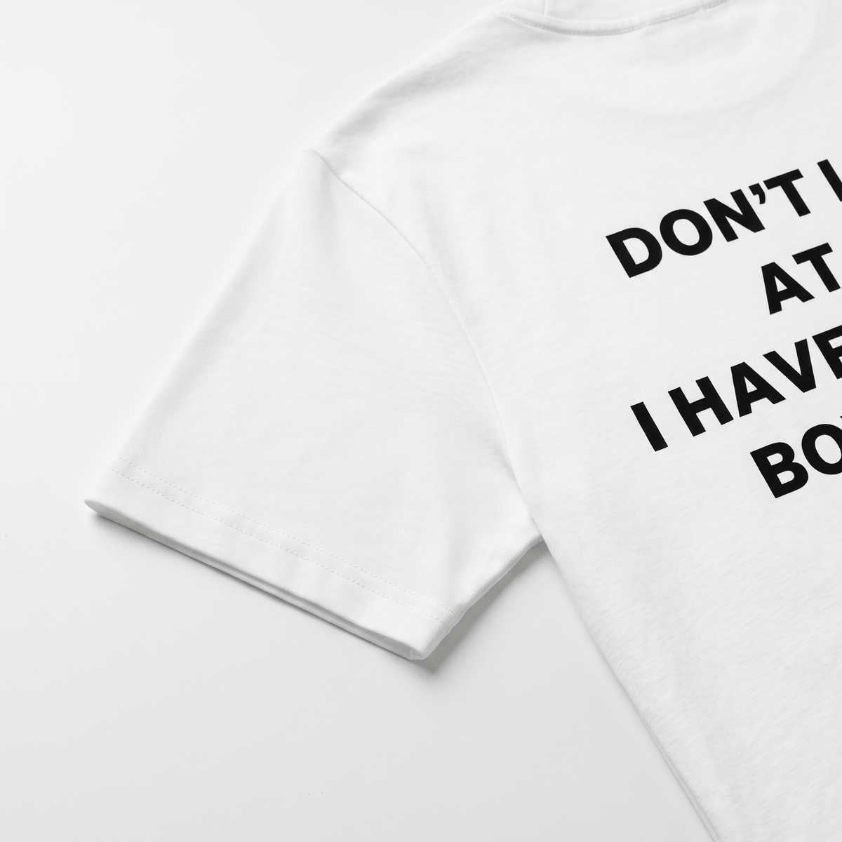 Crazy Boyfriend White T-Shirt - Nonfilterd