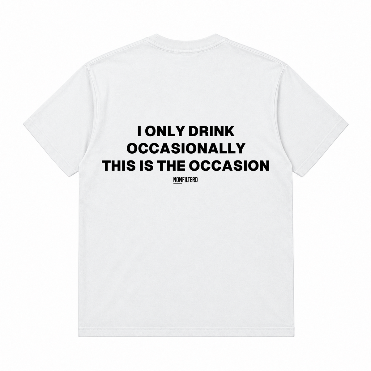 I ONLY DRINK OCCASIONALLY