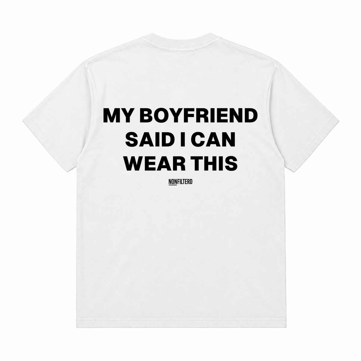 MY BOYFRIEND SAID I CAN WEAR THIS