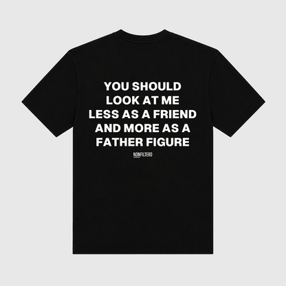 Father Figure Black T-Shirt