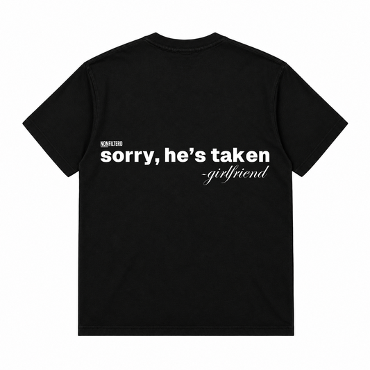 SORRY, HE'S TAKEN