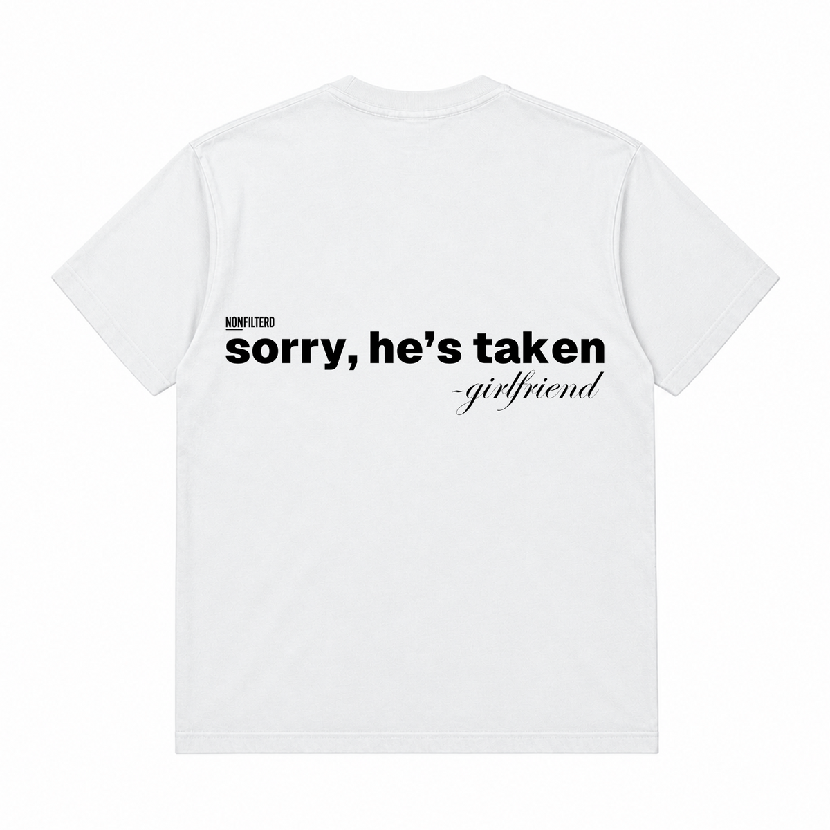 SORRY, HE'S TAKEN